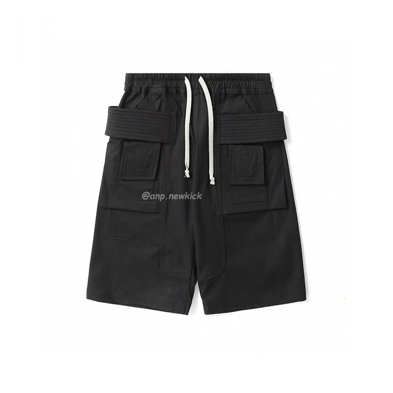 Rick Owens Drkshdw Creatch Cargo Cropped Drawstring Pants (1) - newkick.app